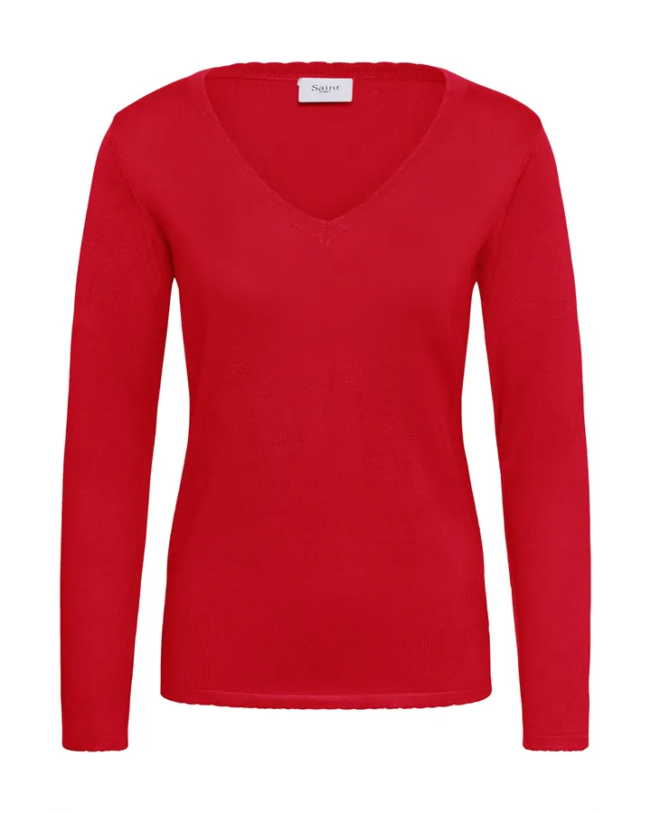 SAINT TROPEZ Jersey 'MilaSZ'  rojo