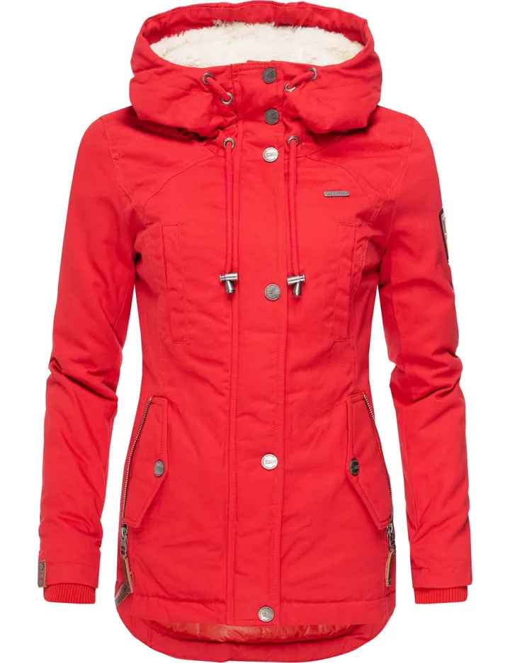 MARIKOO Parca de invierno 'Bikoo'  rojo