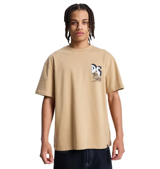 Anodized - Camiseta de manga corta Beige Hombre