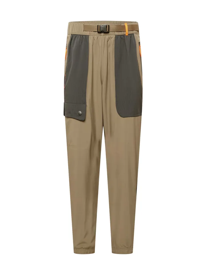 UNDER ARMOUR Pantalón deportivo 'Rush' oliva / verde oscuro / naranja