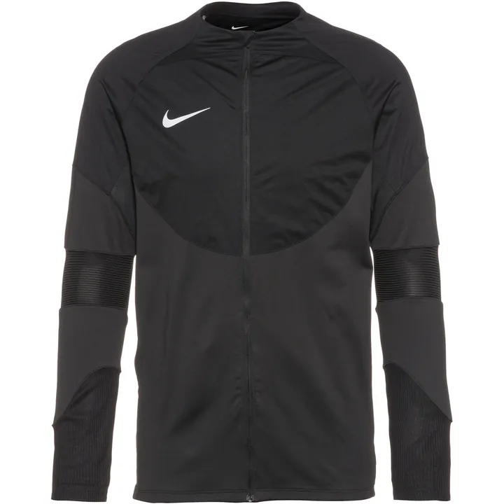 NIKE Chaqueta de chándal 'Strike Winter Warrior' gris oscuro / negro / blanco