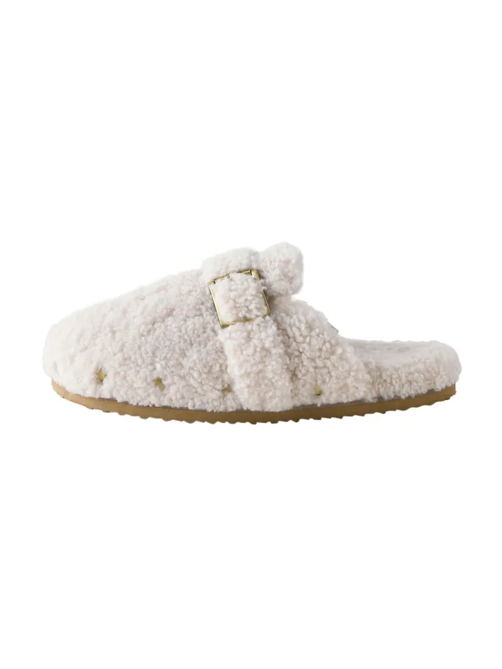 Next Zapatillas de casa ecru