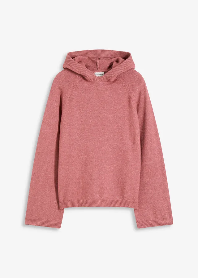 Sudadera de punto con capucha