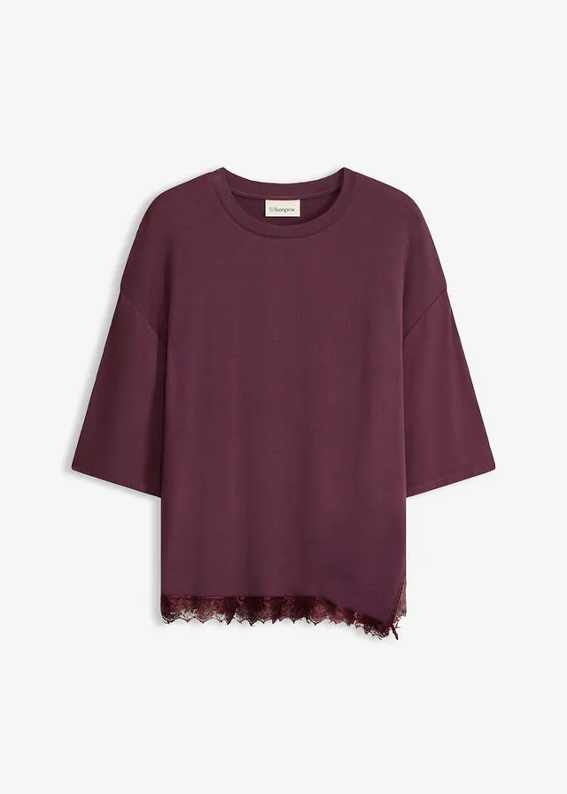 Camiseta de viscosa suave