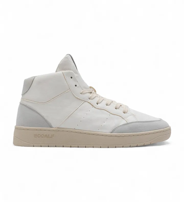 ECOALF para mujer. SHSNARALM0470WNOS-001 Zapatillas Aralmid blanco (40), Plano, Cordones, Casual