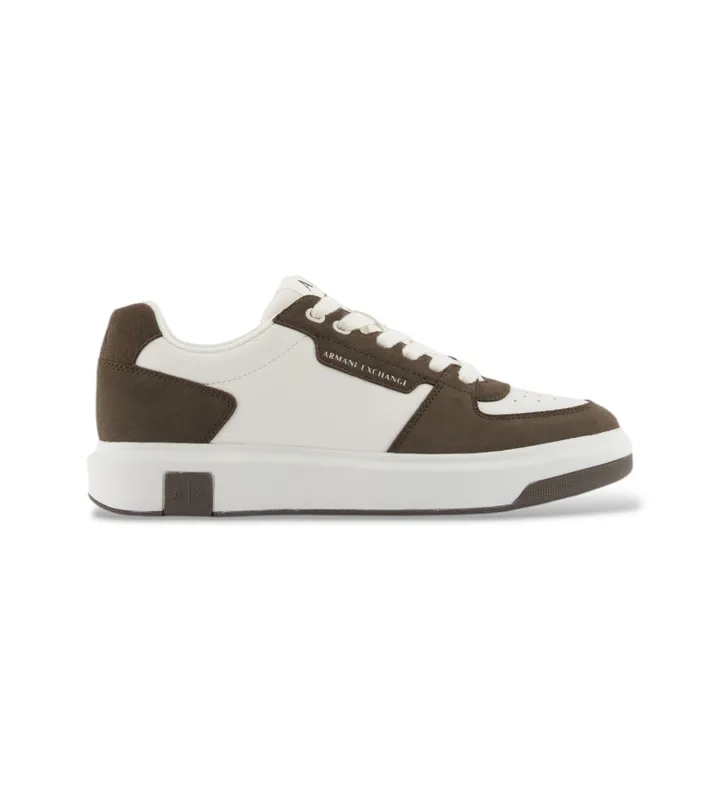 A|X Armani Exchange para hombre. XM002204AF21442MZ441 Zapatillas lifestyle verde (39.5), 3 a 5cm, Cordones, Casual, Poliéster