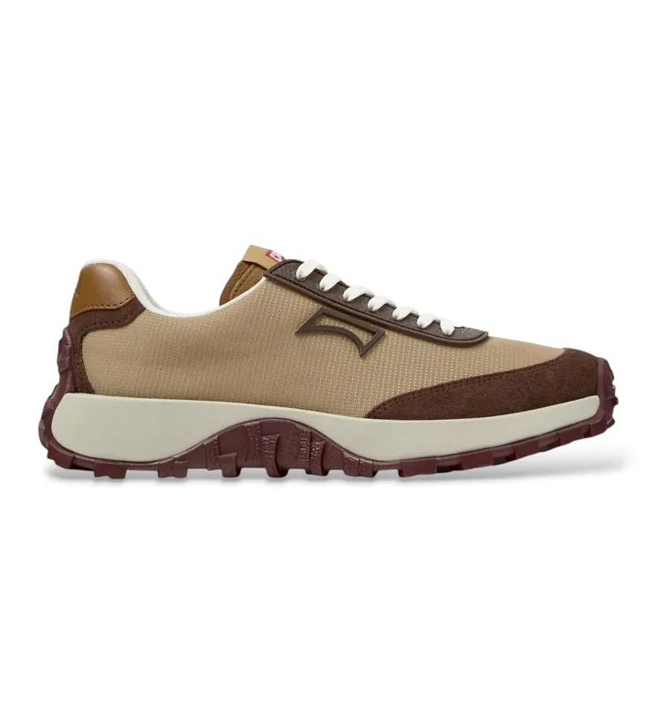 Camper para mujer. K201462-062 Zapatillas Drift Trail marrón (36), Plano, Cordones, Casual, Poliéster reciclado