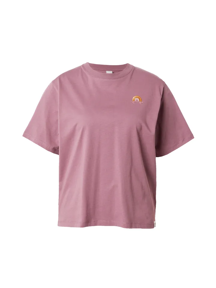 Iriedaily Camiseta 'Skate Heart' malva