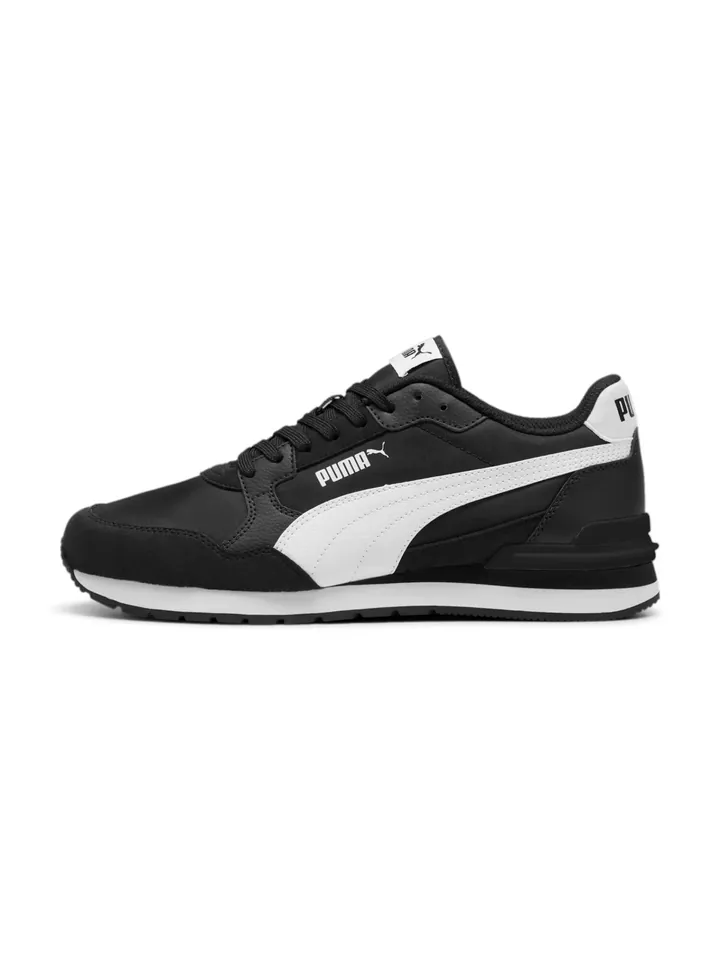 PUMA Zapatillas deportivas bajas 'ST Runner v4'  negro / blanco