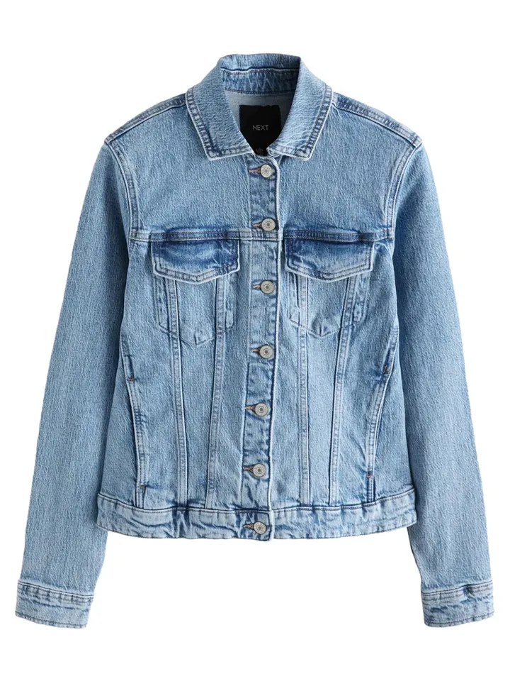 Next Chaqueta de entretiempo azul denim