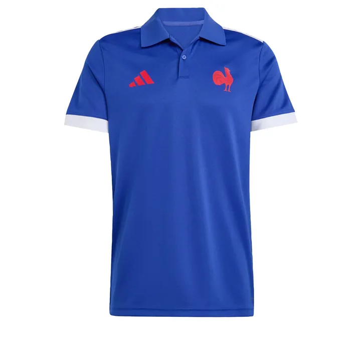 ADIDAS PERFORMANCE Camiseta 'France rugby Home supporters replica' azul / rojo