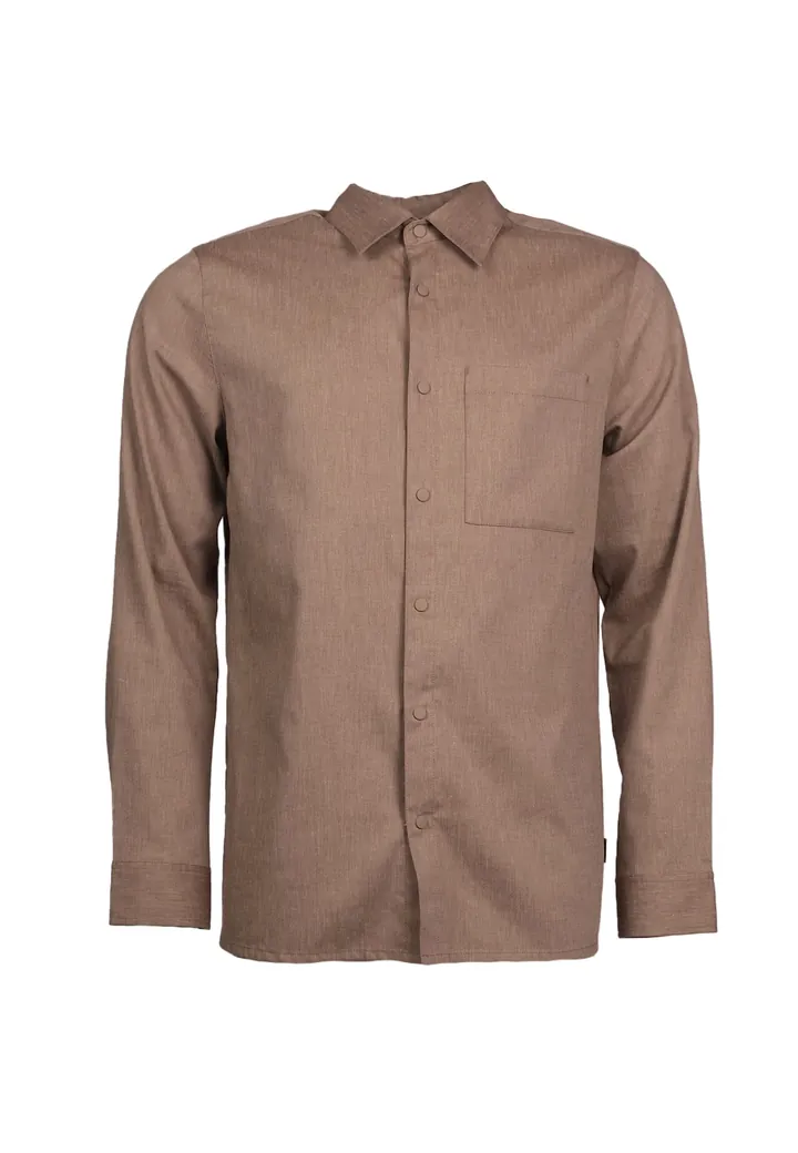 Kleinigkeit Camisa 'Lein Gosling' marrón