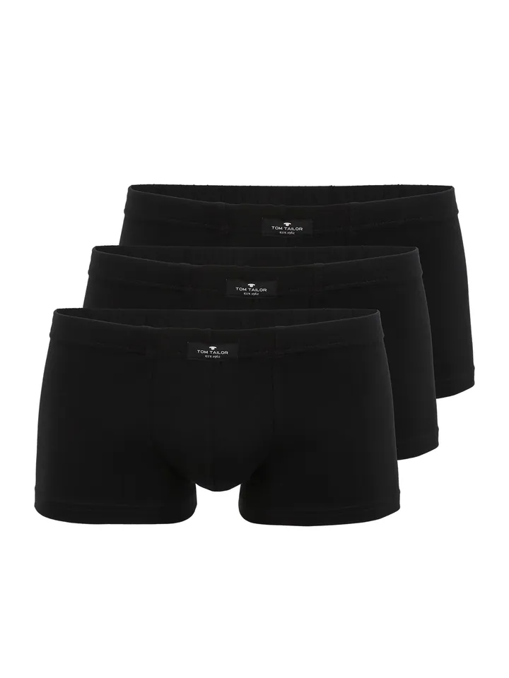 TOM TAILOR Calzoncillo boxer  negro