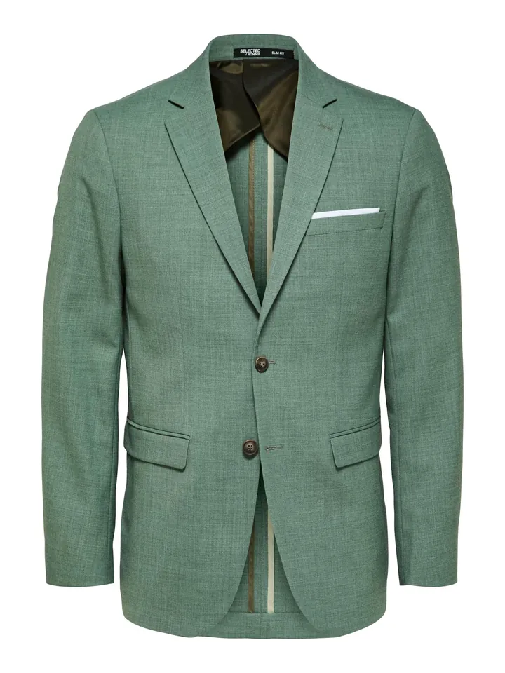 SELECTED Chaqueta saco 'SLHOasis' verde