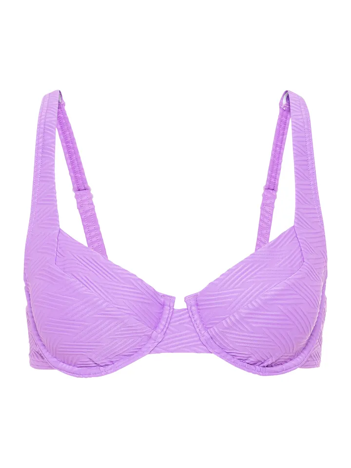 SUNSEEKER Top de bikini lila claro
