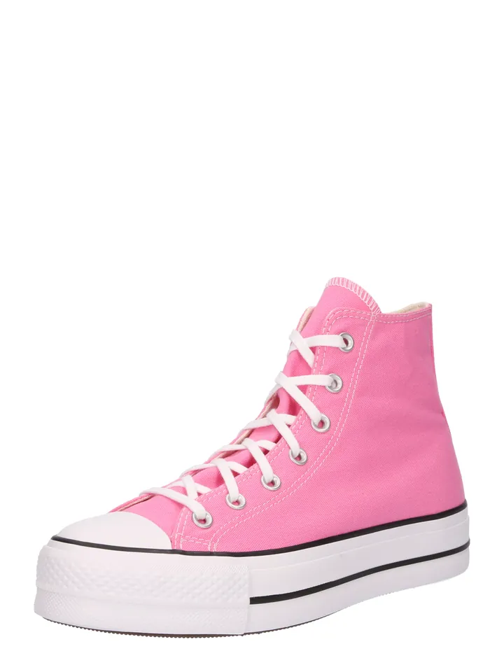 CONVERSE Zapatillas deportivas altas 'Chuck Taylor All Star Lift' rosa / negro / blanco