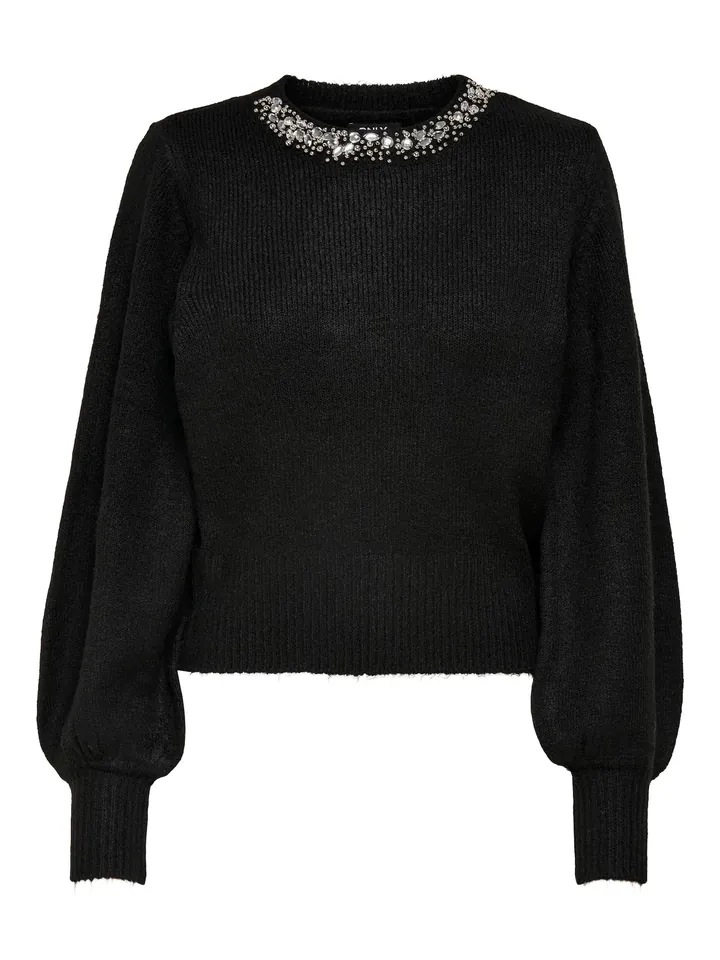 ONLY Jersey 'ONLElsa' negro