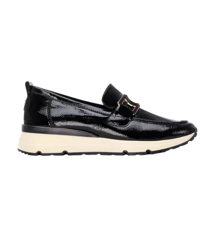 Carmela para mujer. 16251803-NEGRO Zapatillas 162518 negro (36), 1 a 3cm, Ninguno, Casual, Charol