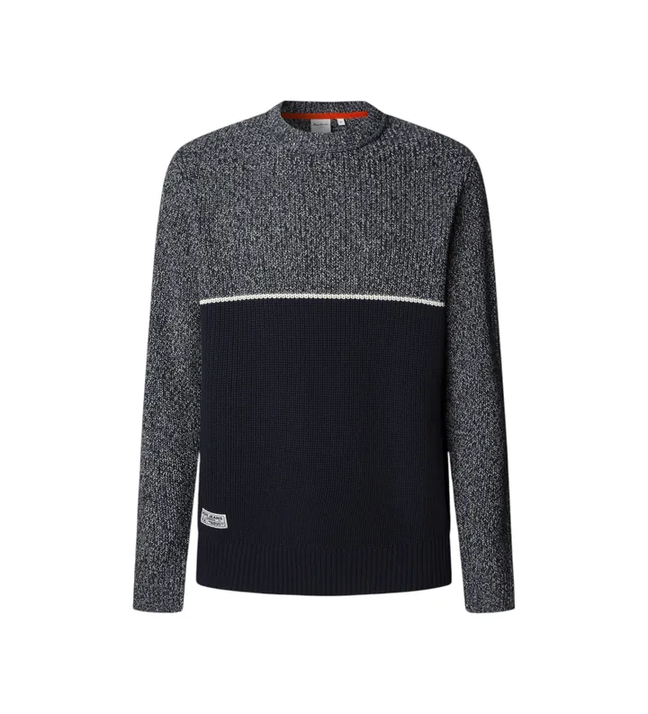 Pepe Jeans para hombre. PM7000019 Jersey Penn marino (L), Casual, Algodón