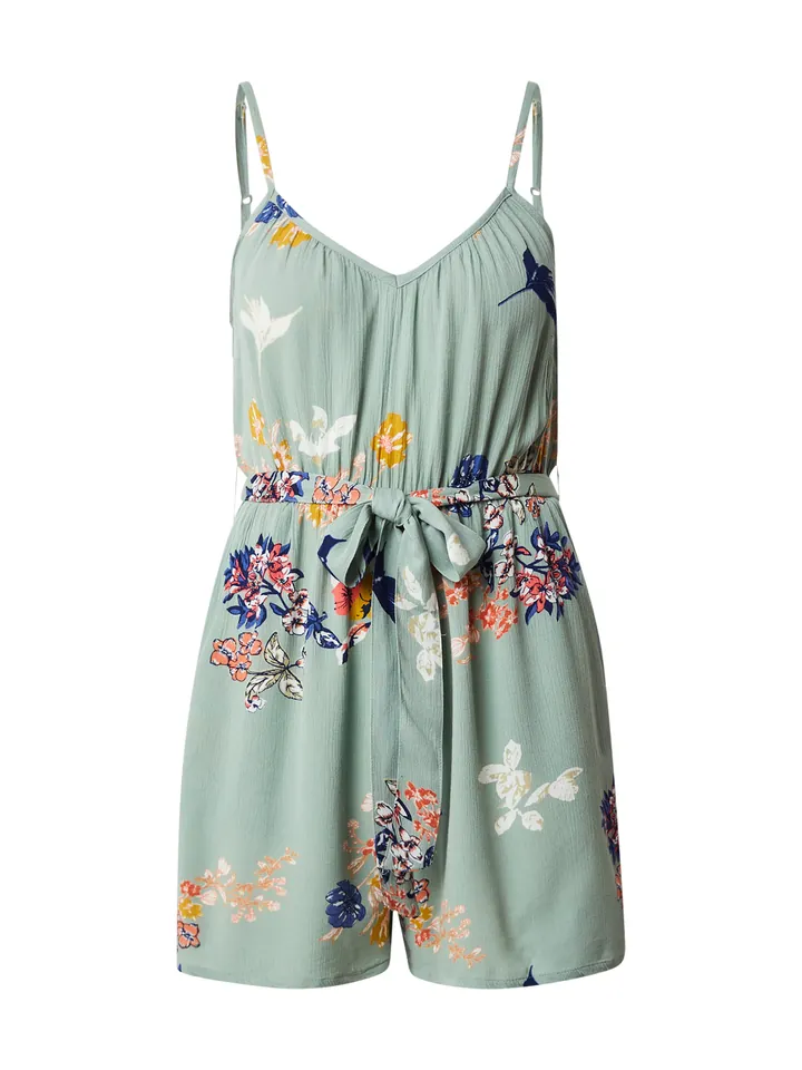ABOUT YOU Jumpsuit 'Paola' navy / verde / naranja / offwhite