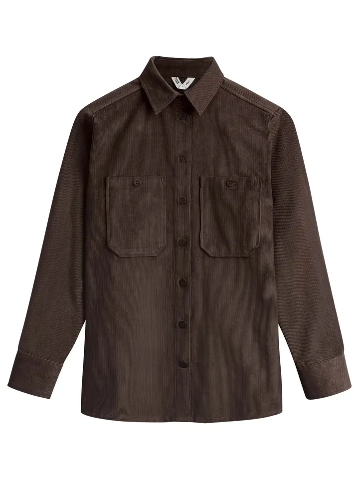 MELA Blusa 'Jiya'  marrón oscuro
