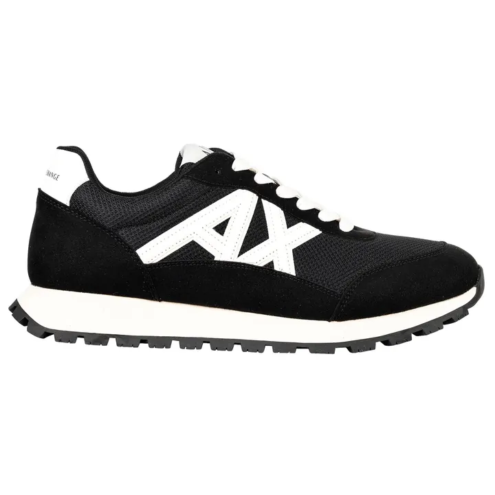 ARMANI EXCHANGE Zapatillas deportivas bajas  negro / blanco