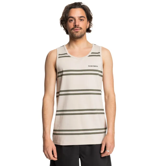 Portside Stripe - Camiseta sin mangas Marrón Hombre