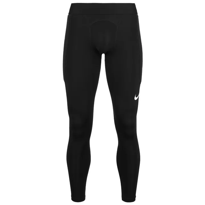 NIKE Pantalón deportivo negro / blanco