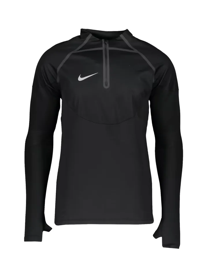 NIKE Camiseta funcional 'Academy Pro Dril Winter Warrior' grafito / negro / blanco