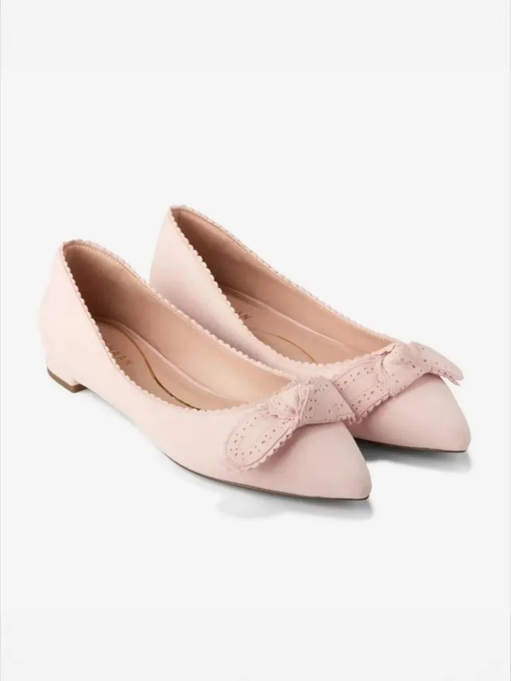 Cole Haan Bailarina 'BELLPORT BOW' rosa claro