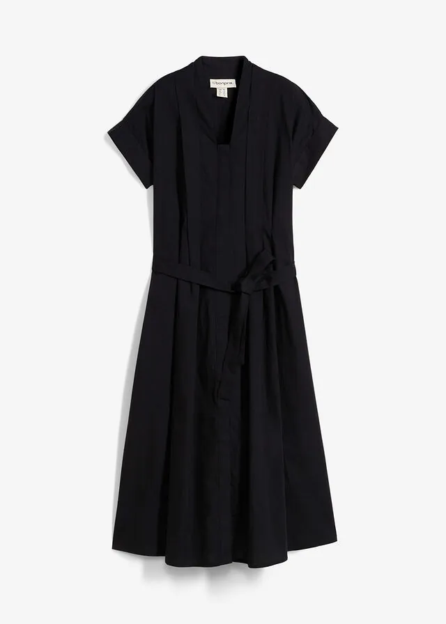 Vestido acampanado tipo caftán