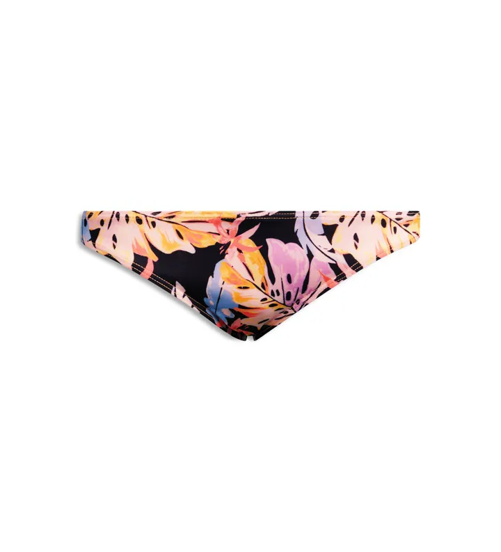 Superdry para mujer. W3010399A Braguita de bikini clásica estampada negro (M), Beachwear, Poliéster Reciclado, Sostenible
