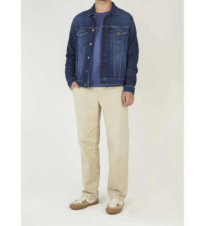 Pepe Jeans para hombre. PM2084540 Pantalón Loose Tapered Helix beige (28/32), Casual, Algodón