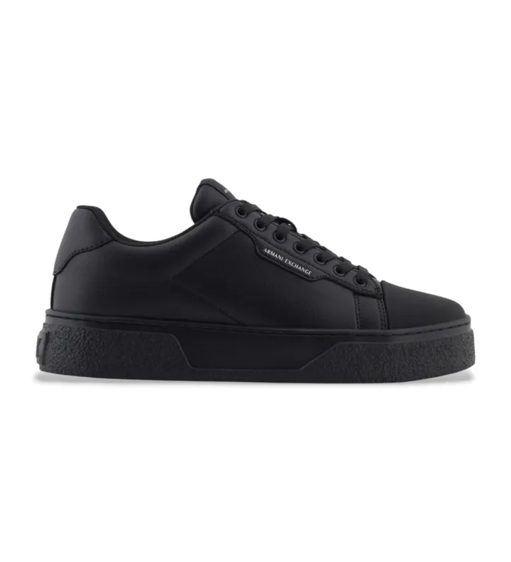 A|X Armani Exchange para hombre. XM001666AF19143UC001 Zapatillas Derby negro (45), Plano, Cordones, Casual