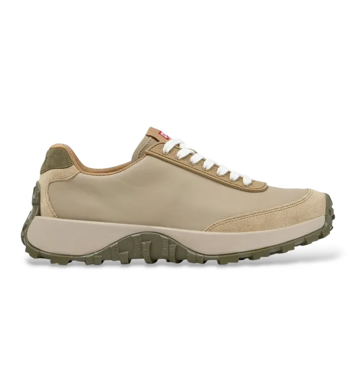 Camper para mujer. K201586-025 Zapatillas de piel Drift Trail beige (36), Plano, Cordones, Casual