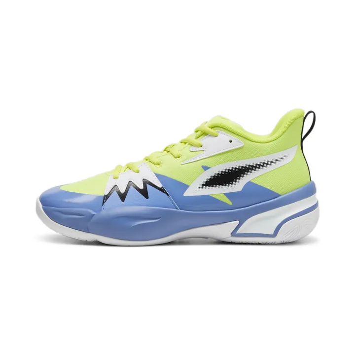 PUMA Calzado deportivo 'Genetics' azul / verde / negro / blanco