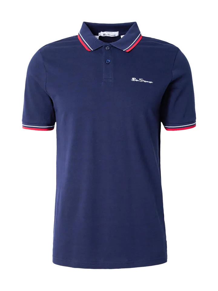 Ben Sherman Camiseta marino / rojo / blanco