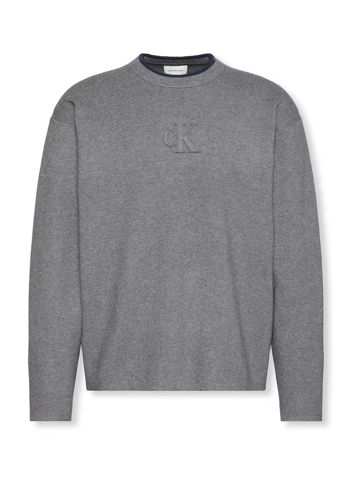 Calvin Klein Jeans Jersey  marino / gris oscuro