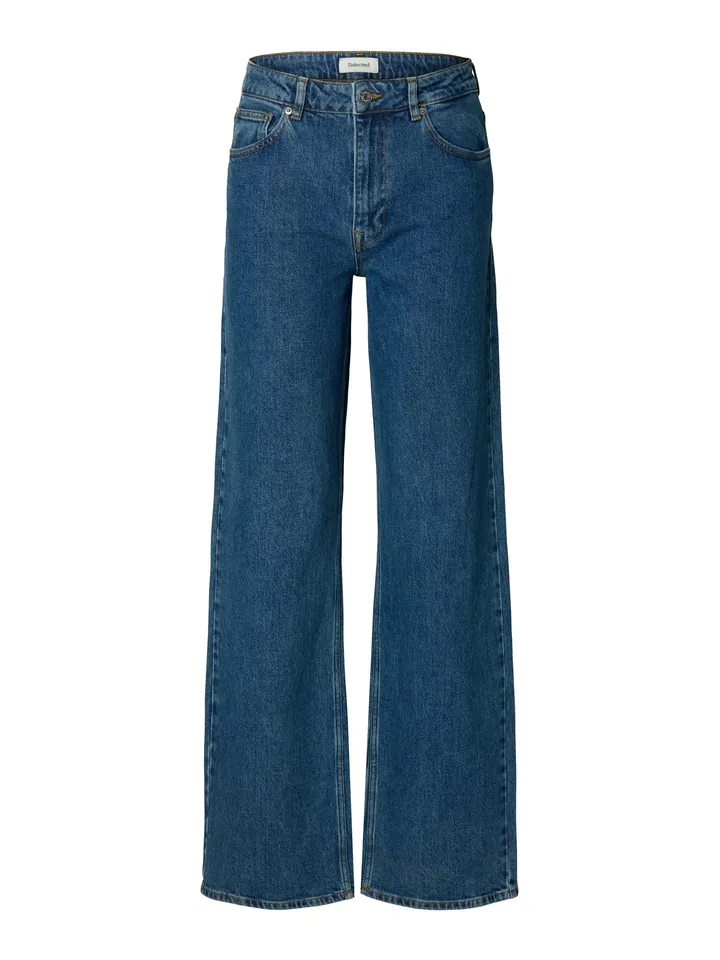 SELECTED Vaquero 'SLFBea-Kori' azul denim