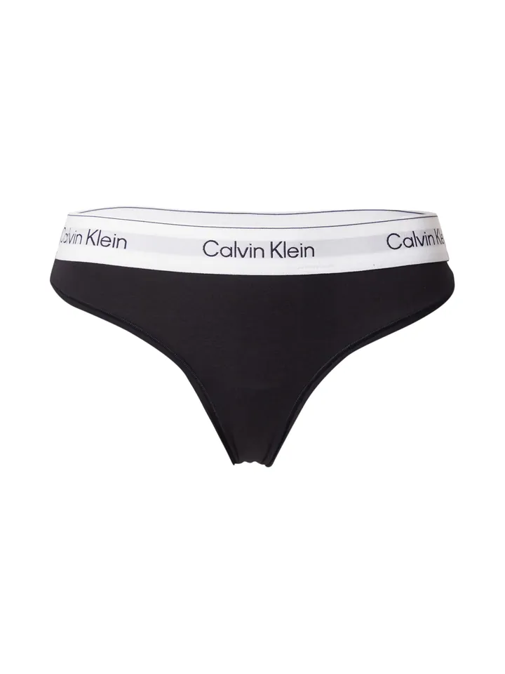 Calvin Klein Underwear Tanga  gris claro / negro / blanco