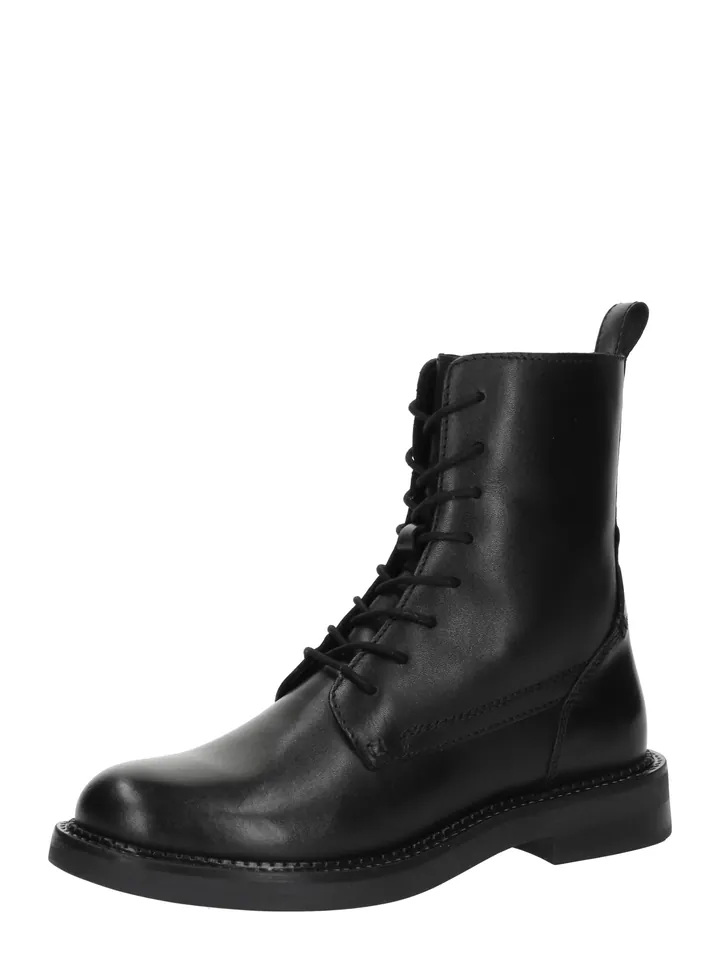 GEOX Botines con cordones 'SERILDA' negro