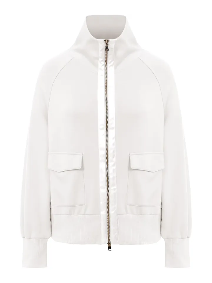 Imily Bela Sudadera con cremallera blanco / offwhite
