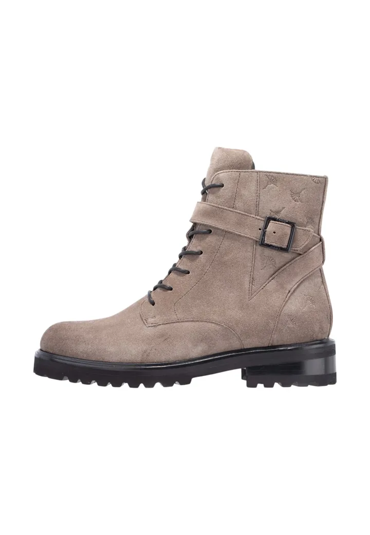 JOOP! Botas 'Velo Stampa Mana' greige / negro