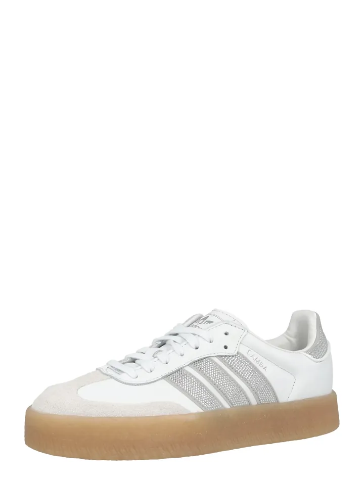 ADIDAS ORIGINALS Zapatillas deportivas bajas 'SAMBAE' plata / blanco / offwhite