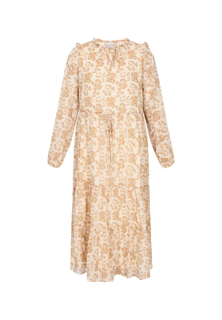 Usha Vestido beige / crema