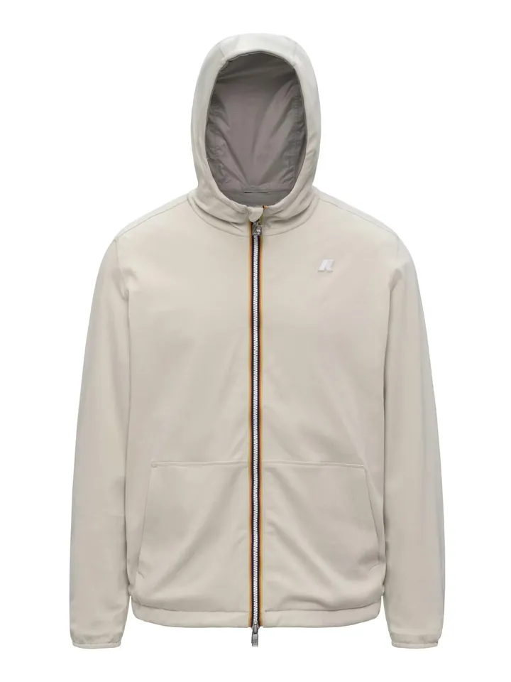 K-Way Chaqueta de entretiempo 'K-WAY JAKE DOUBLE INTERLOCK GIUBBINO' beige