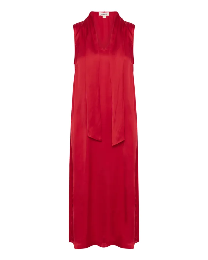 SOAKED IN LUXURY Vestido 'SLAsja' rojo