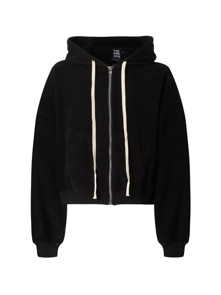 Atelier de roupa Sudadera con cremallera 'LANIK'  negro