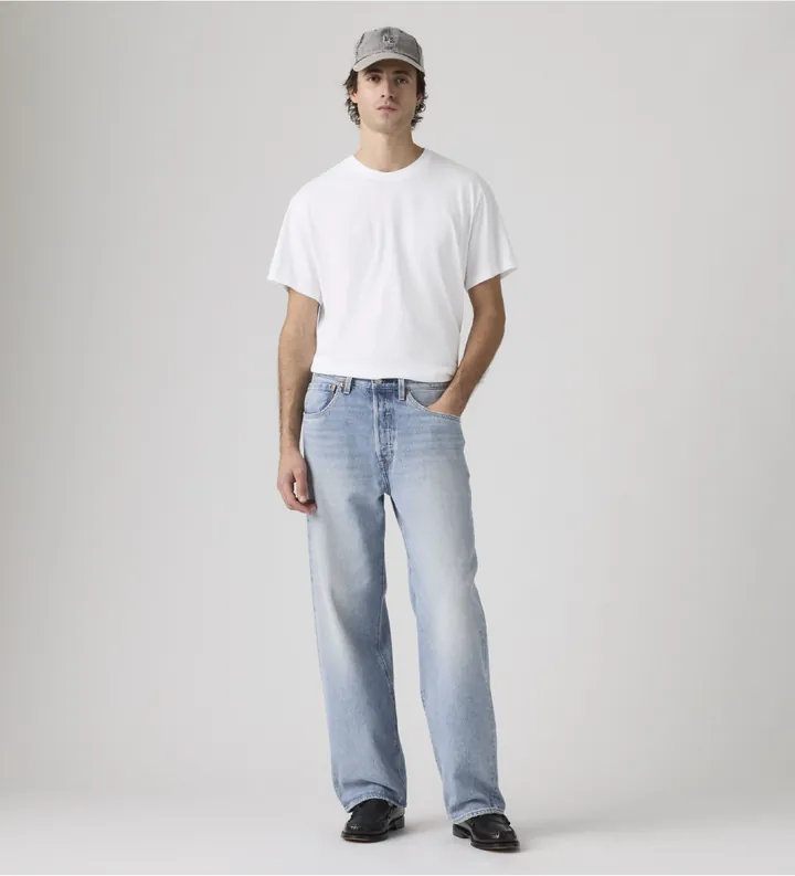 Levi's para hombre. 0057U-0009 Jeans 501 Loose azul (31/30), Casual, Algodón, Denim