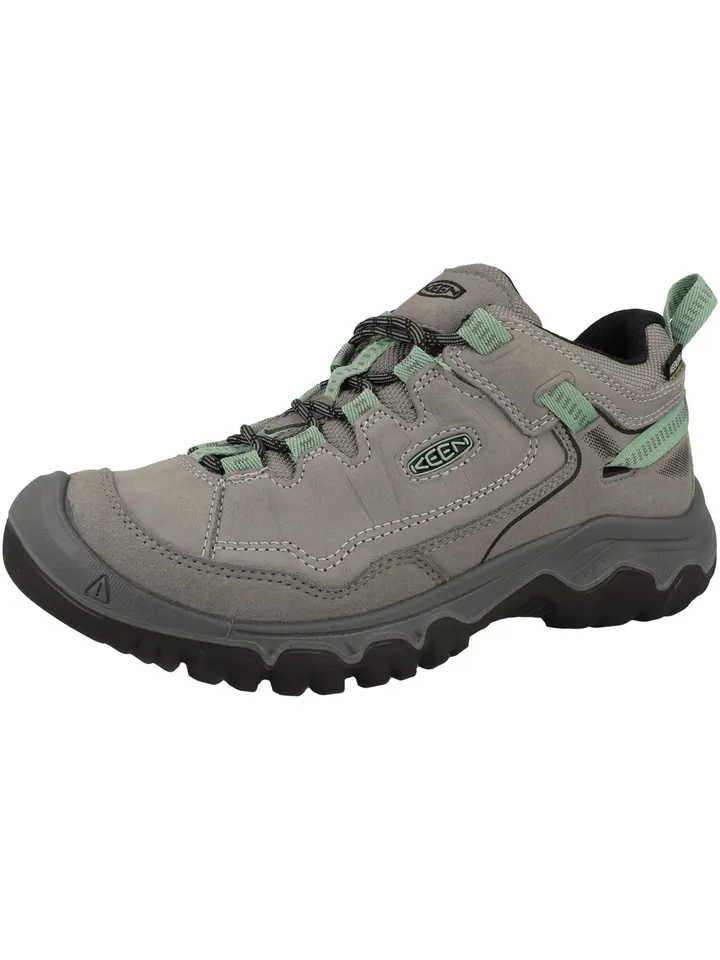 KEEN Zapatos bajos 'Targhee IV' gris / gris oscuro / menta